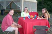 (l to r) Paula's boyfriend, ?, and Paula Kiser Belvin

Photo courtesy of Lana Meell