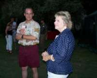 (l to r) Ron Byars, Melanie Rapp

Photo courtesy of Lana Meell