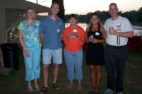 (l to r) Eric Robeson & wife, ?Terry Harris?, Paula Kiser Blevins, Rob Smith

Photo courtesy of Lana Meell